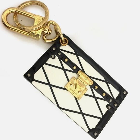 LOUIS VUITTON TRUNK PETIT MARU CANVAS KEY RING CHARM/S1486 - Picture 13 of 13